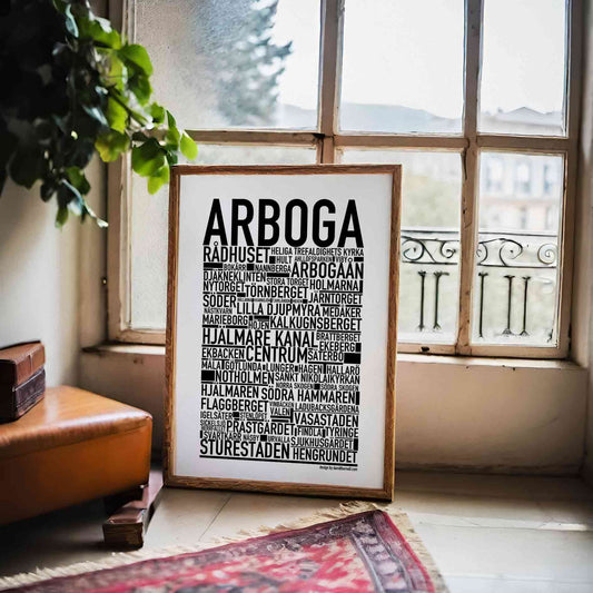 Arboga Text Poster