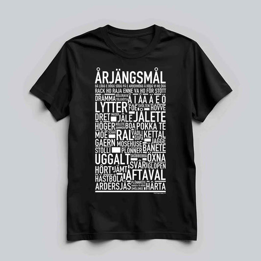 Årjängsmål Dialekt Text T-shirt