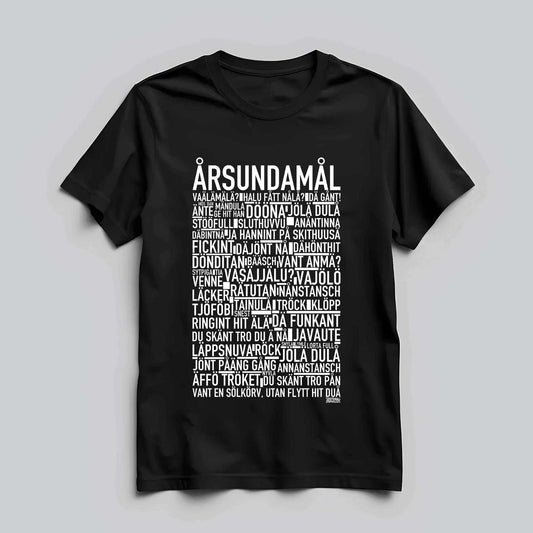 Årsundamål Dialekt T-shirt
