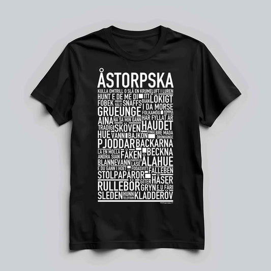 Åstorpska Dialekt Text T-shirt