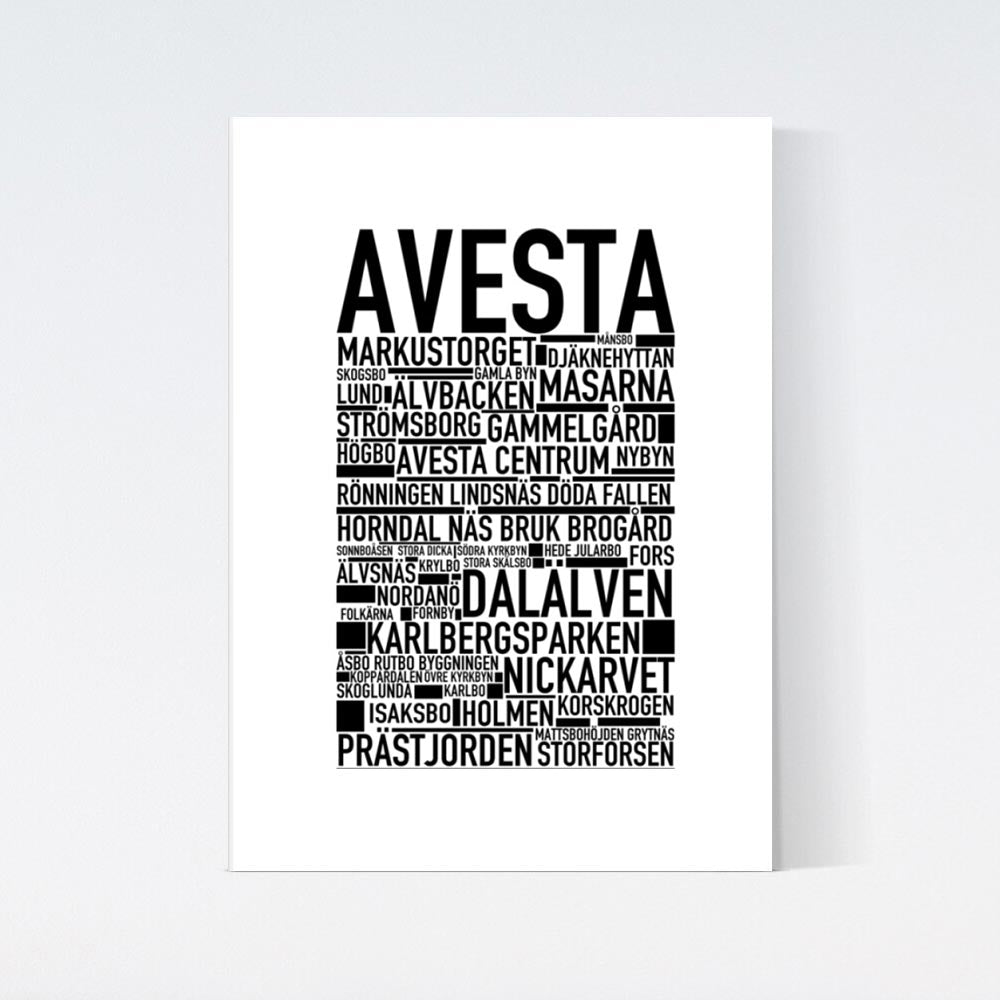 Avesta Text Poster