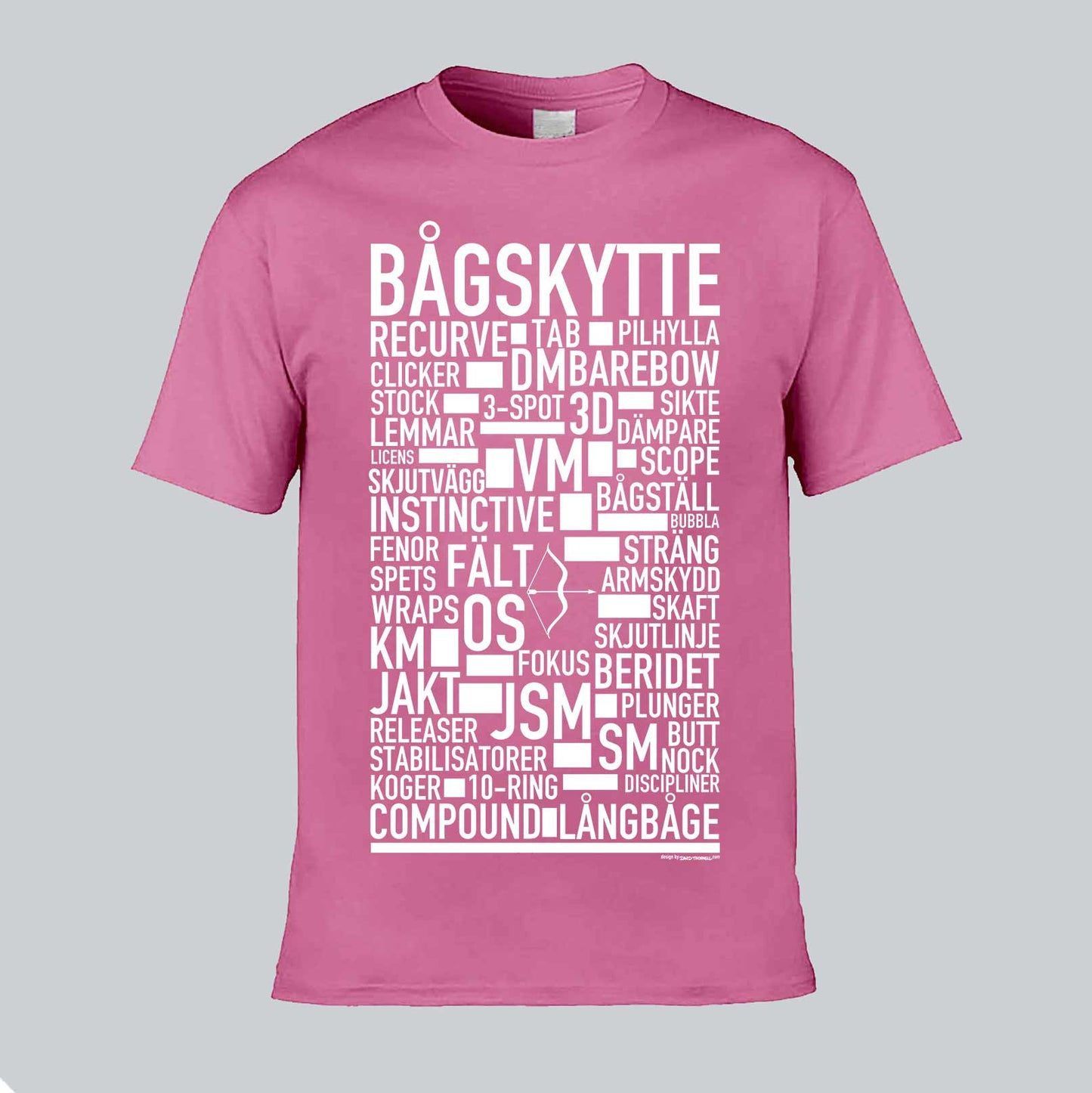Bågskytte Text T-shirt