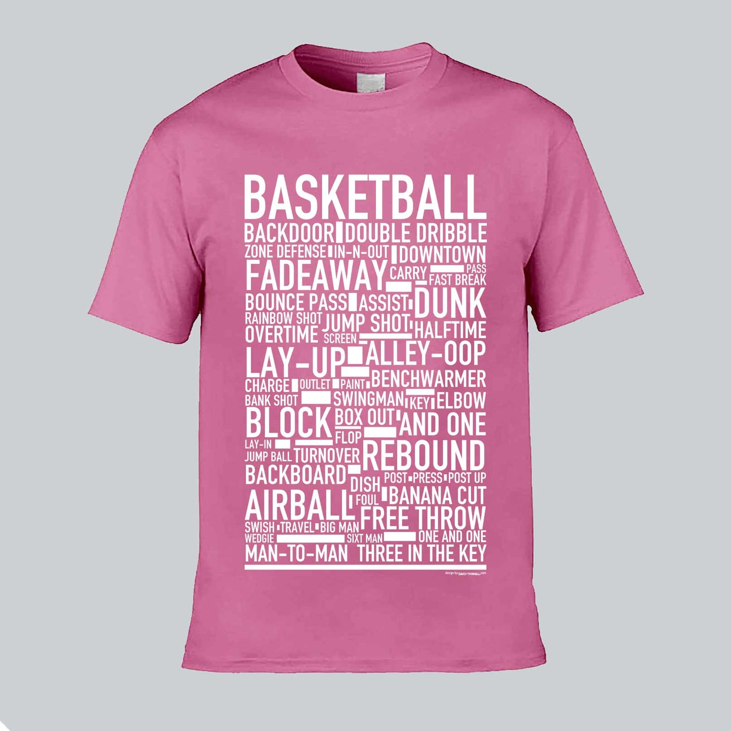 Basketball Text T-shirt