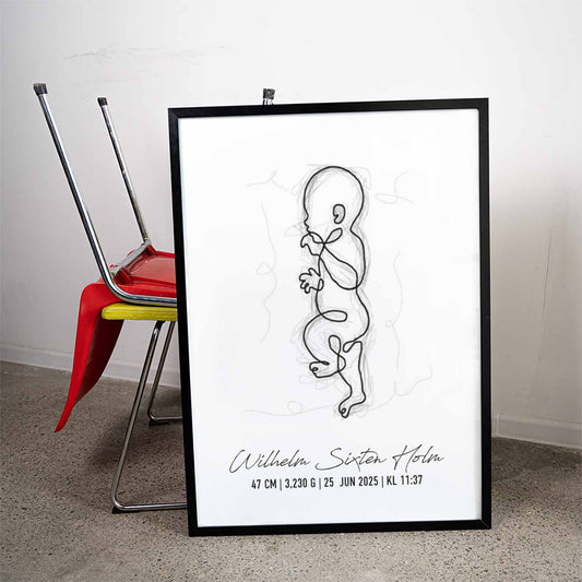 Personlig Födelse Poster