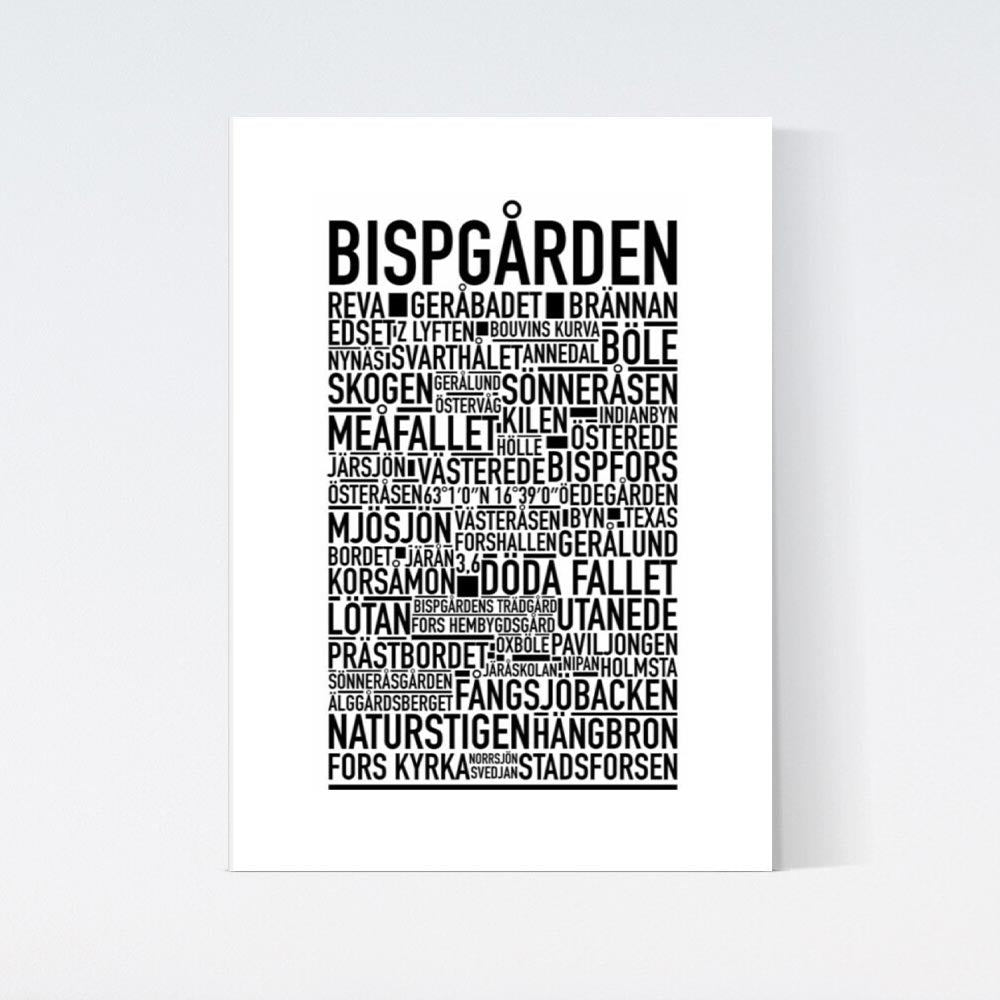 Bispgården Text Poster