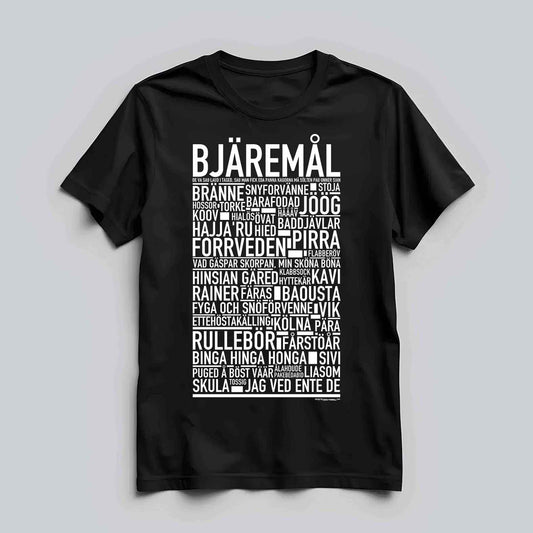 Bjäremål Dialekt Text T-shirt