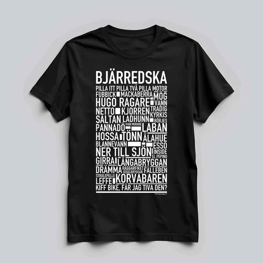 Bjärredska Dialekt Text T-shirt