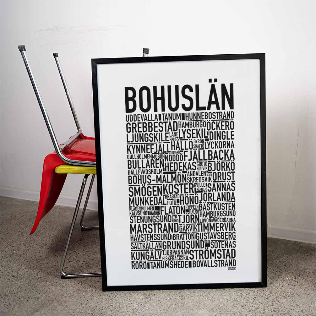 Älskade Bohuslän 2025 Text Poster