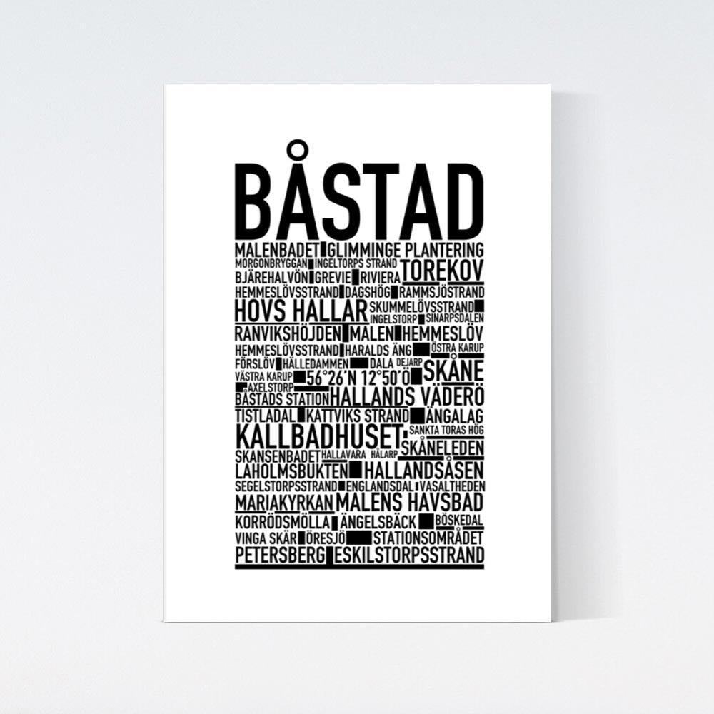 Båstad Text Poster