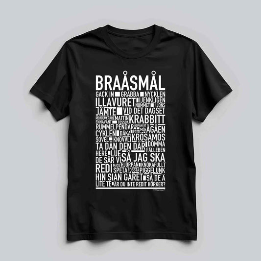 Braåsmål Dialekt Text T-shirt