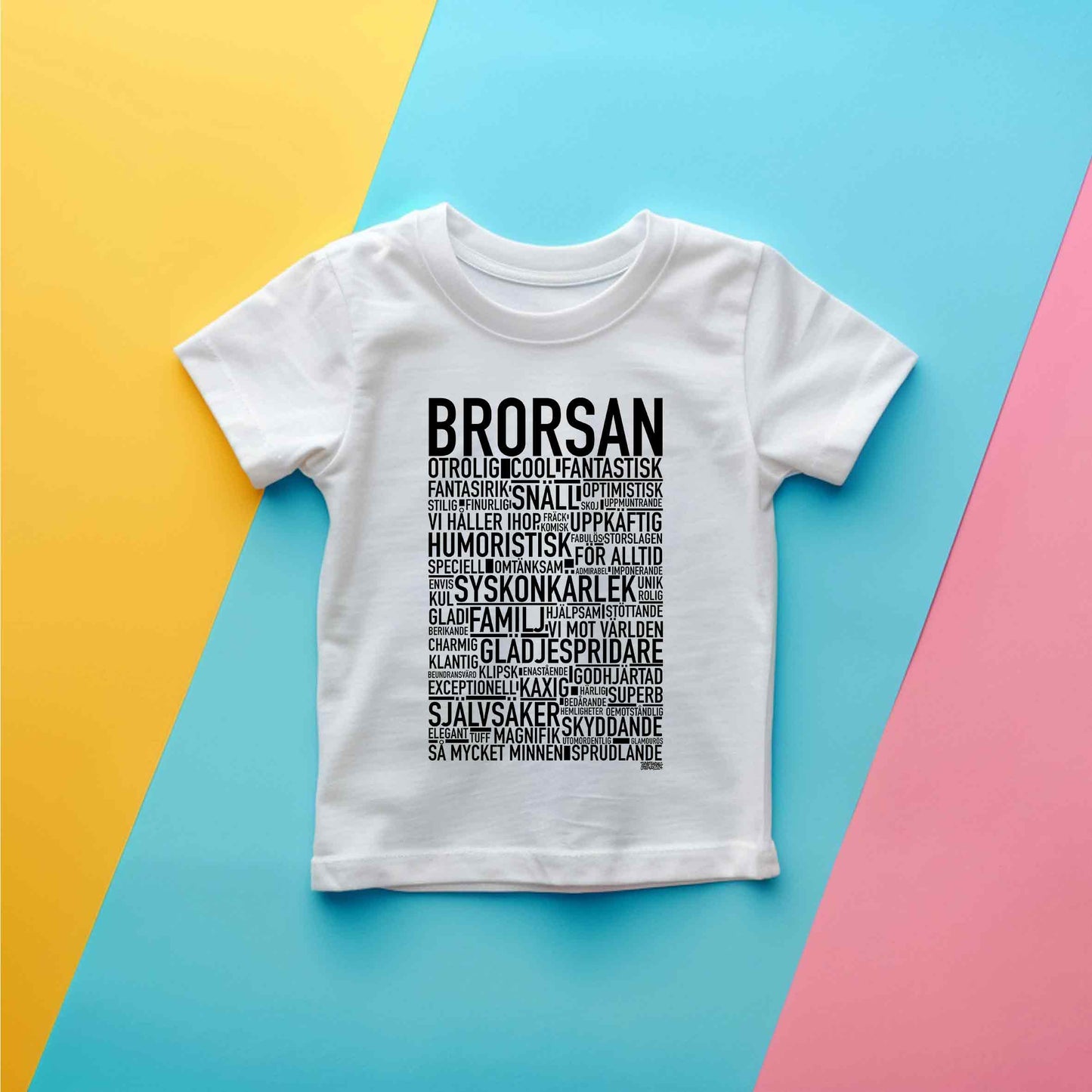 Brorsan Text Barn T-shirt