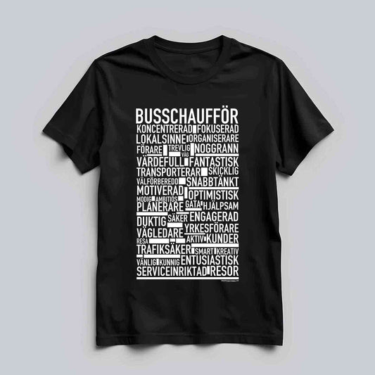 Busschaufför Text T-shirt