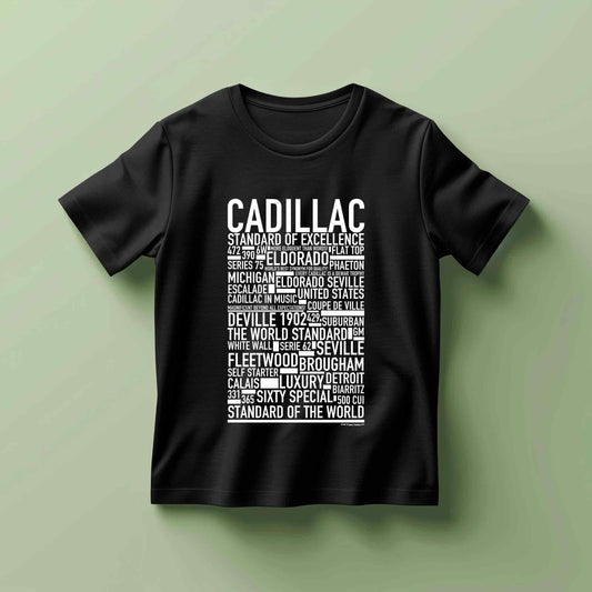 Cadillac Text Barn T-shirt