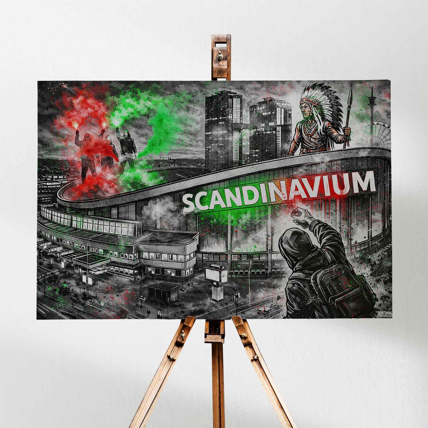 Frölunda Scandinavium Canvas