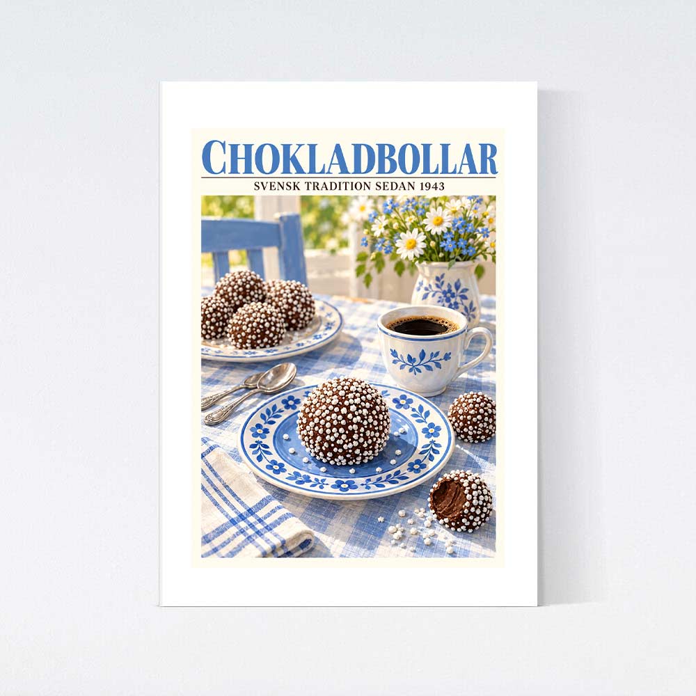 Chokladboll Poster