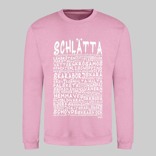 Schlätta Graffiti Text Sweatshirt