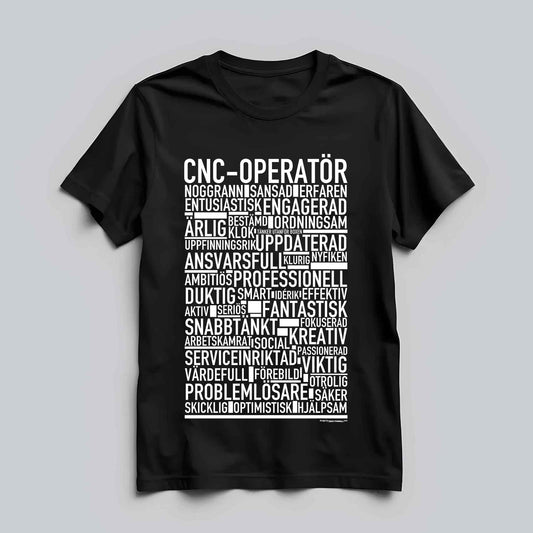 CNC Operatör Text T-shirt