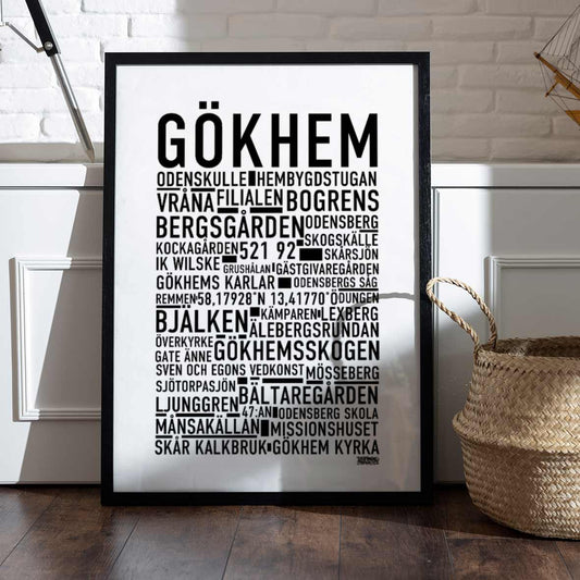 Gökhem Text Poster