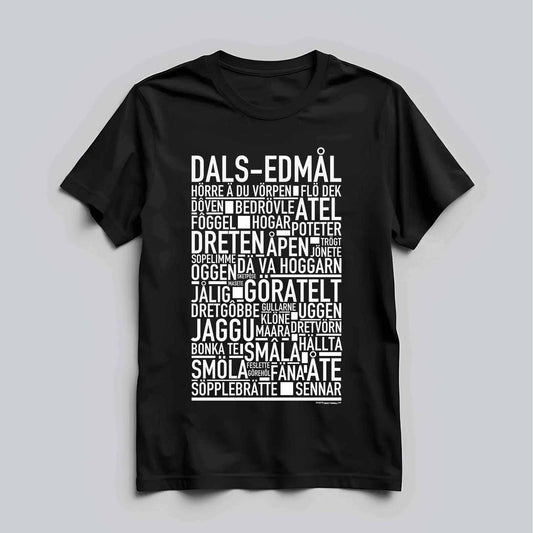 Dals-Edmål Dialekt Text T-shirt