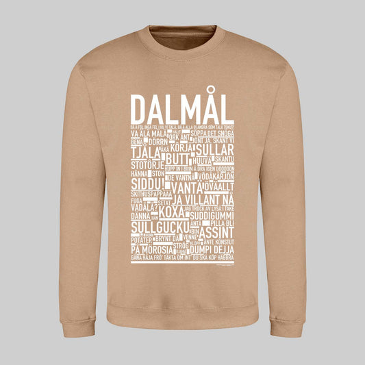 Dalmål Dialekt Text Sweatshirt