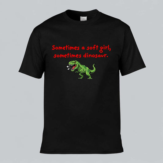Sometimes Soft Or Dinosaur T-shirt