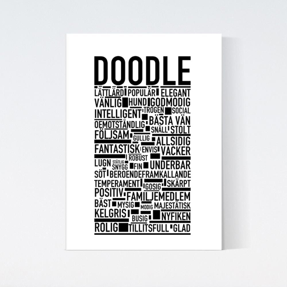 Doodle Text Poster
