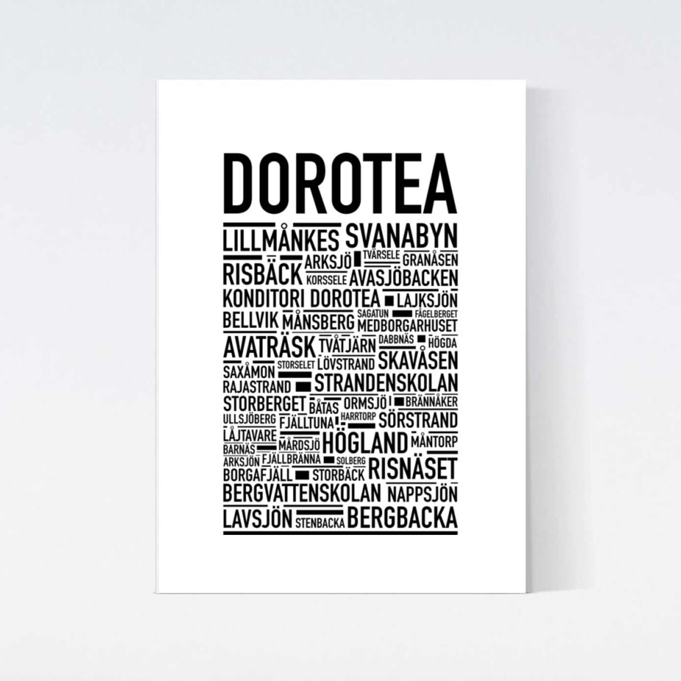 Dorotea Text Poster