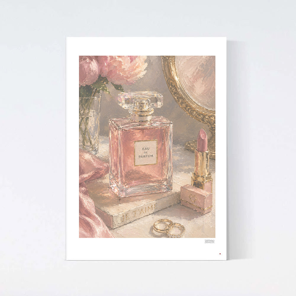 Eau De Parfum Pink Poster