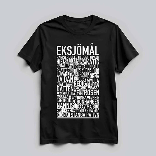 Eksjömål Dialekt Text T-shirt