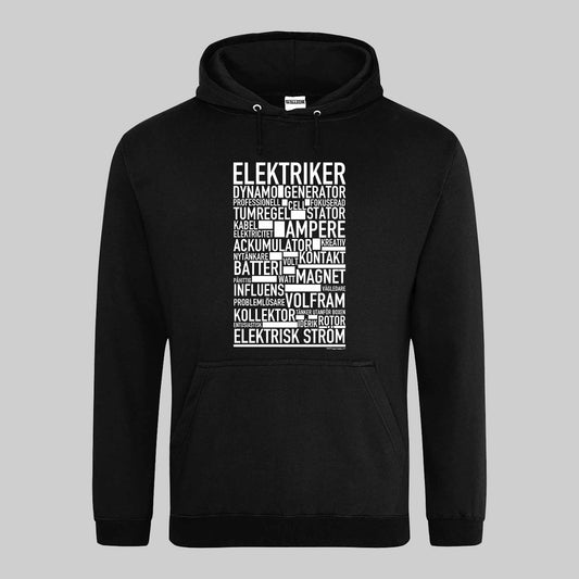 Elektriker Text Hoodie