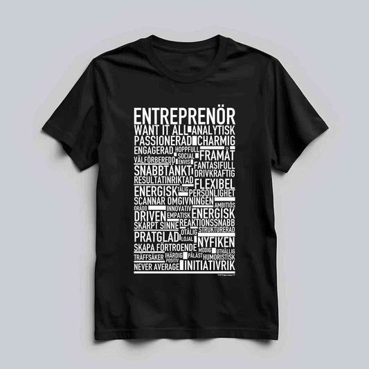Entreprenör Text T-shirt