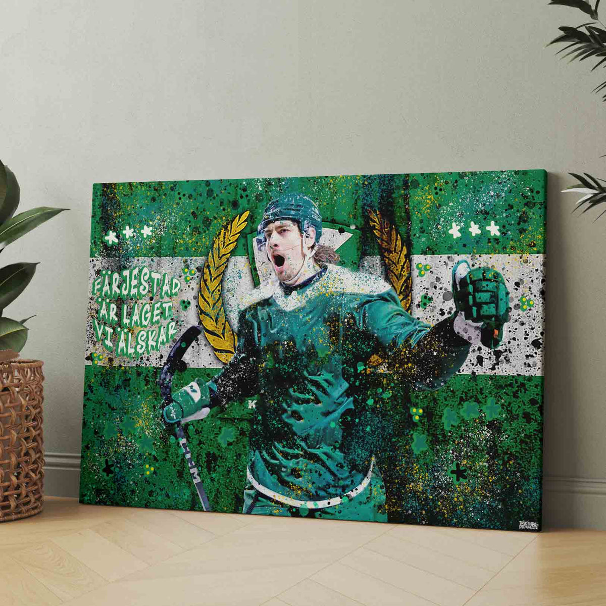 Färjestad Spelare Canvas
