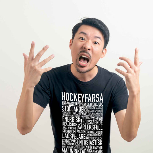 Hockeyfarsa Text T-shirt