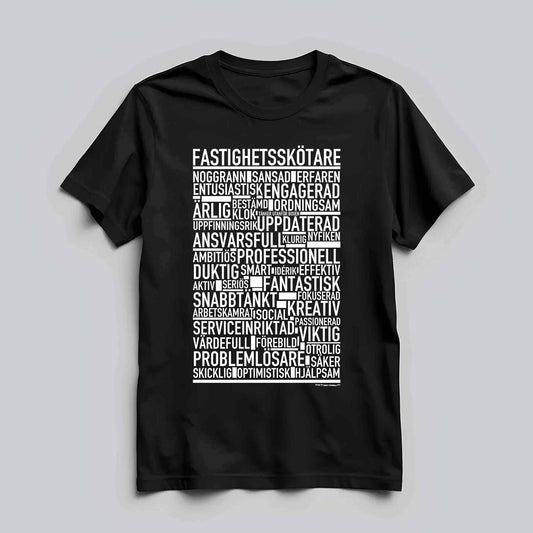 Fastighetsskötare Text T-shirt