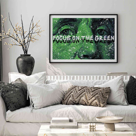 Focus On The Green Poster