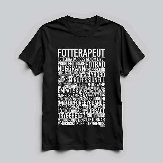 Fotterapeut Text T-shirt