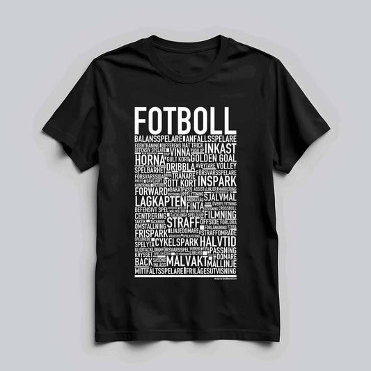 Fotboll Text T-shirt