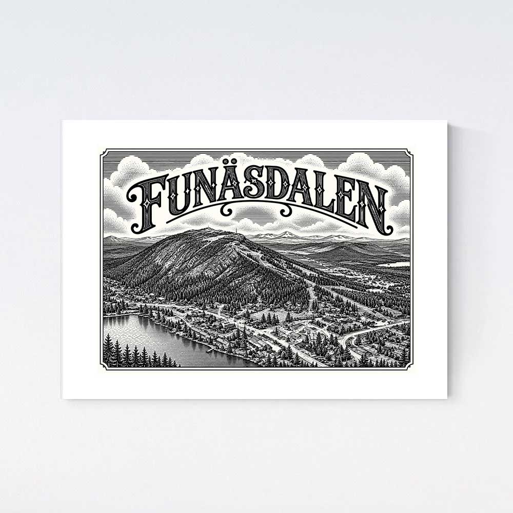 Funäsdalen Nostalgi Poster