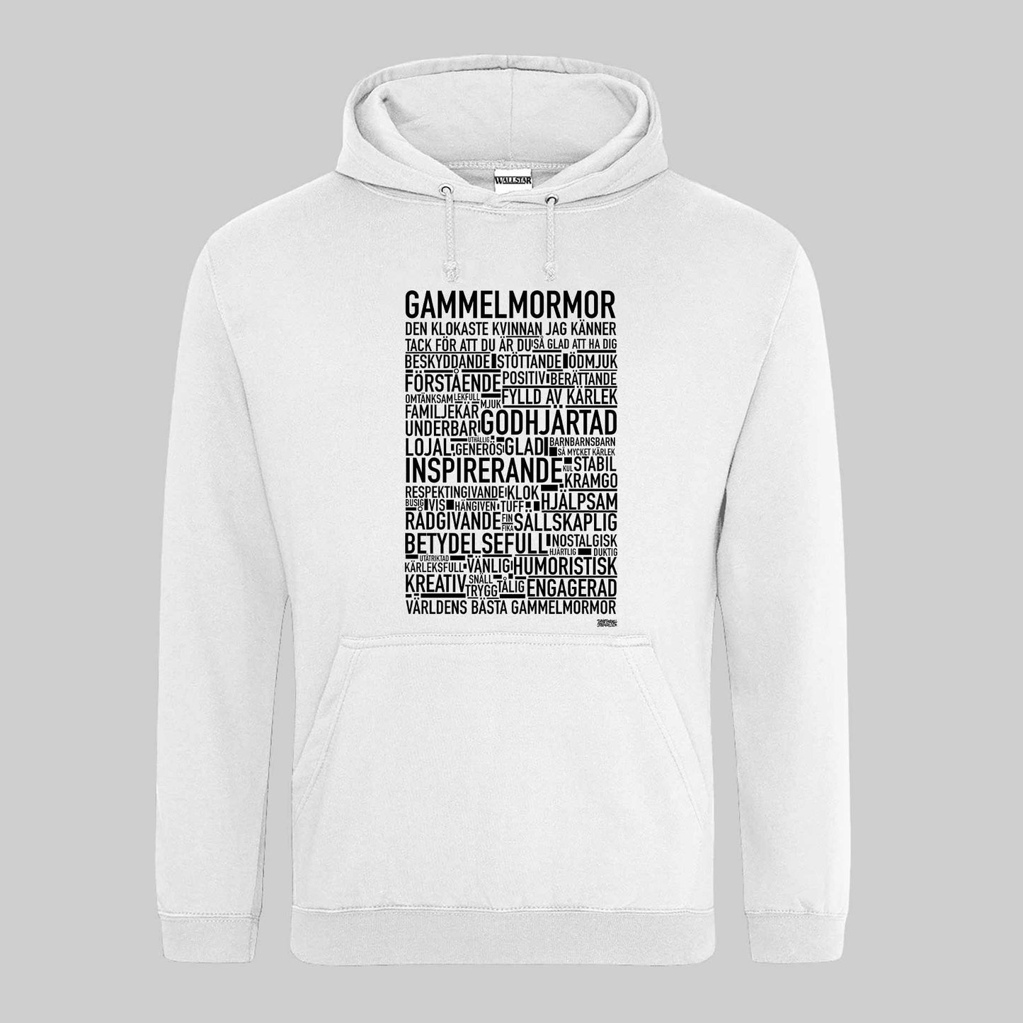 Gammelmormor 2024 Text Hoodie
