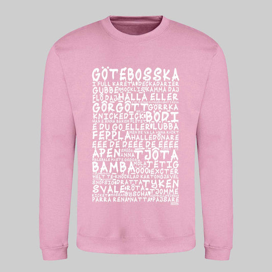 Götebosska Graffiti Dialekt Sweatshirt