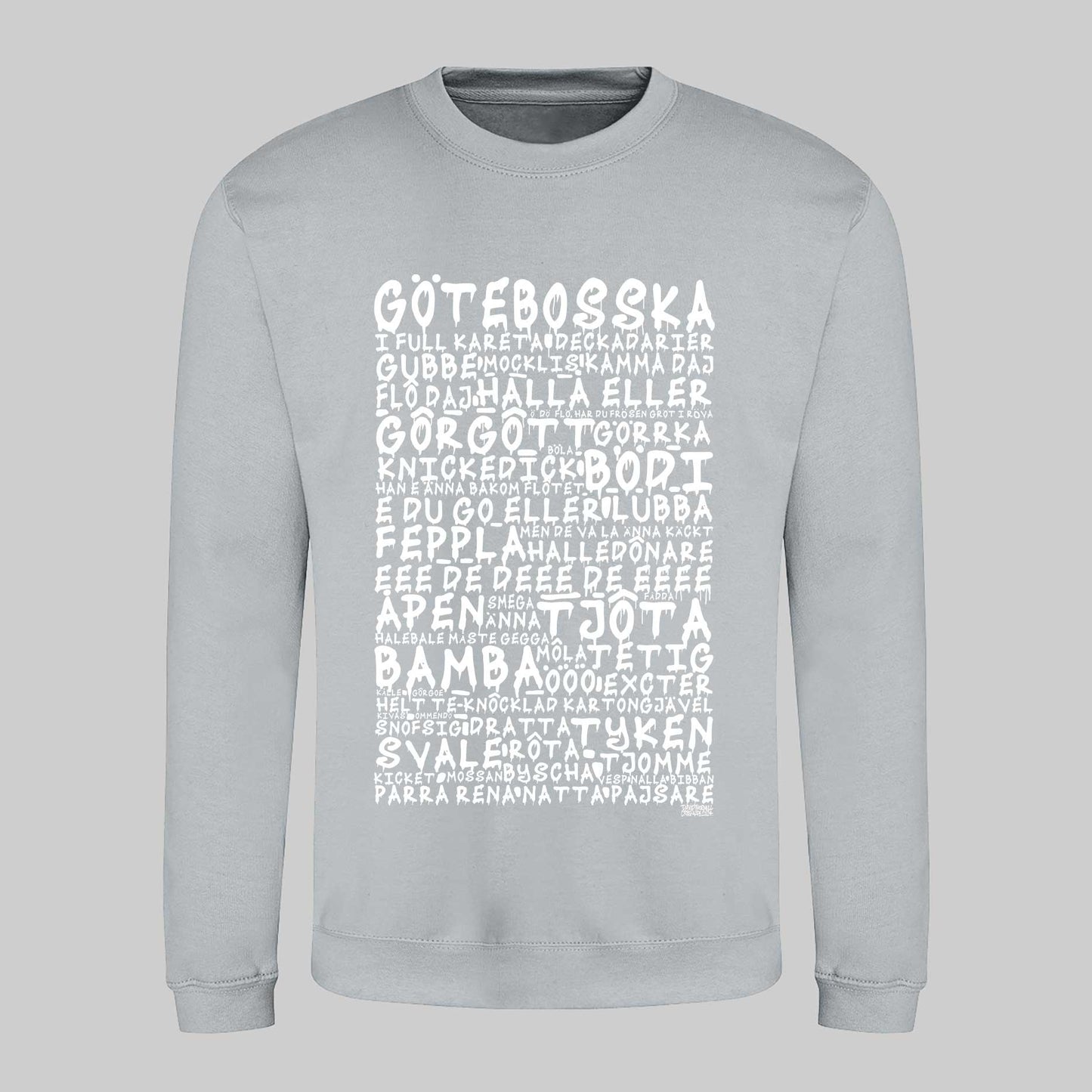 Götebosska Graffiti Dialekt Sweatshirt