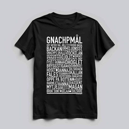 Gnachpmål Dialekt Text T-shirt