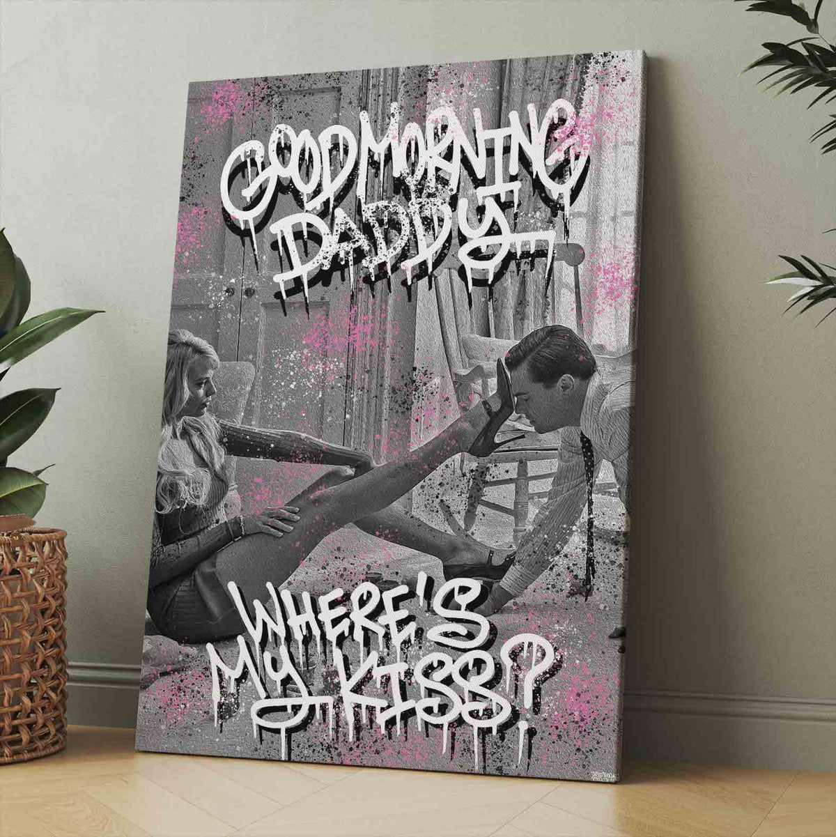 Good Morning Daddy Canvas