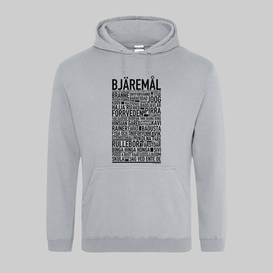 Bjäremål Dialekt Text Hoodie