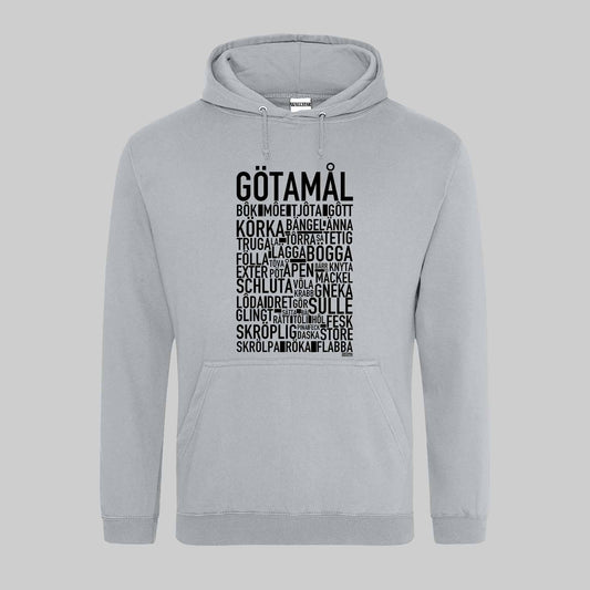Götamål Dialekt Text Hoodie