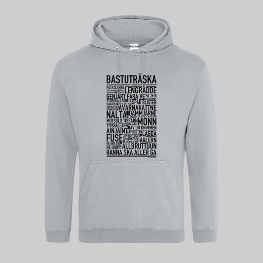 Bastuträska Dialekt Text Hoodie