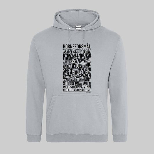 Hörneforsmål Dialekt Text Hoodie