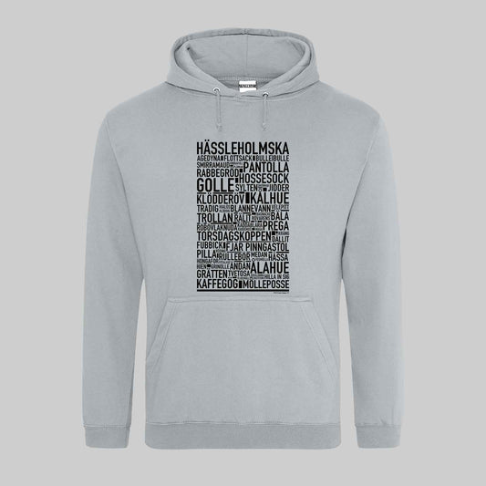 Hässleholmska Dialekt Text Hoodie