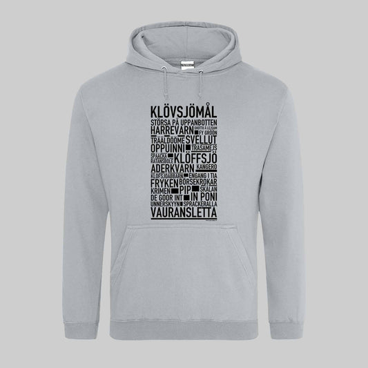Klövsjömål Dialekt Text Hoodie