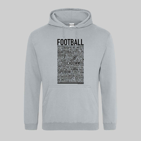 Football Text Hoodie
